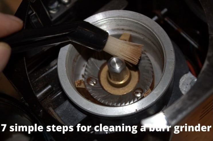 How to clean a burr coffee grinder