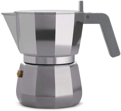 Alessi Moka Espresso coffee maker, 3 cups, grey