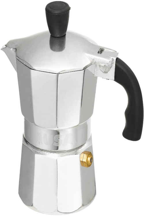 Imusa Aluminum Espresso Stovetop 1-cup Coffeemaker
