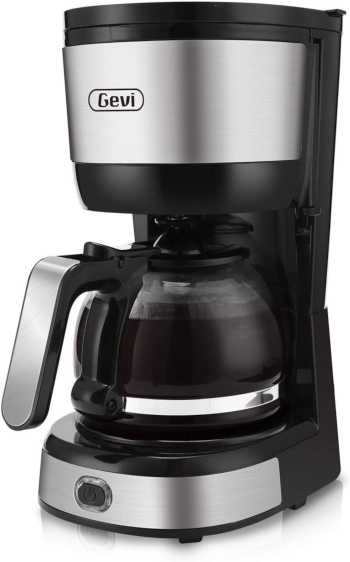 Gevi 4-Cup Coffee Maker with Auto-Shut Off