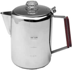 Texsport Stainless Percolator 13215 - 9 cup
