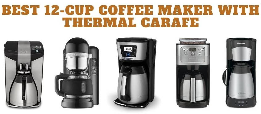 Best 12-Cup Coffee Maker With Thermal Carafe-thedrinksmaker